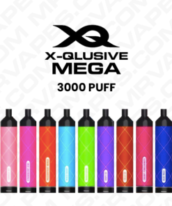 X-QLUSIVE MEGA – 3600 PUFFS – 10 PACK